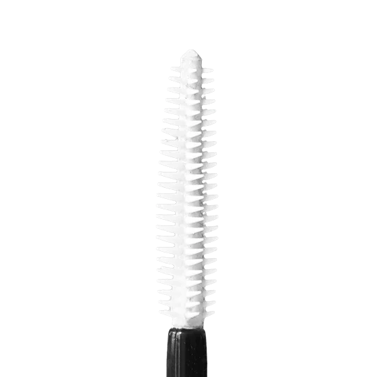 Twiggy mascara brush is perfect for short and medium length lashes. Great for Asian eyes