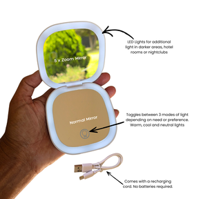 Magnifying Compact Mirror